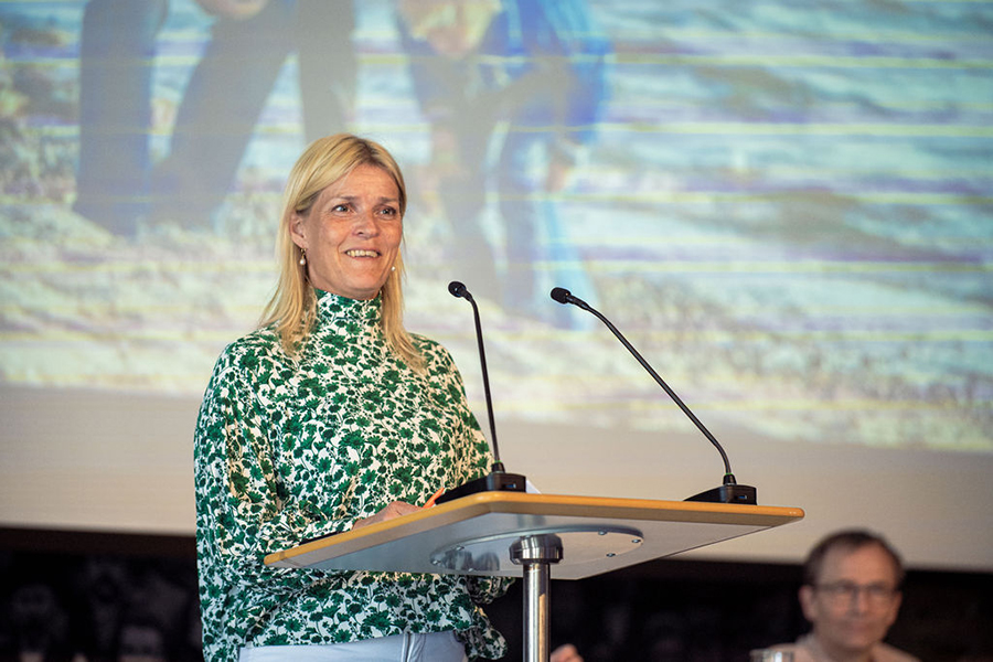 Cecilie Therese Hansen, formand i Pensionskassen Arkitekter & Designere til generalforsamling 2022